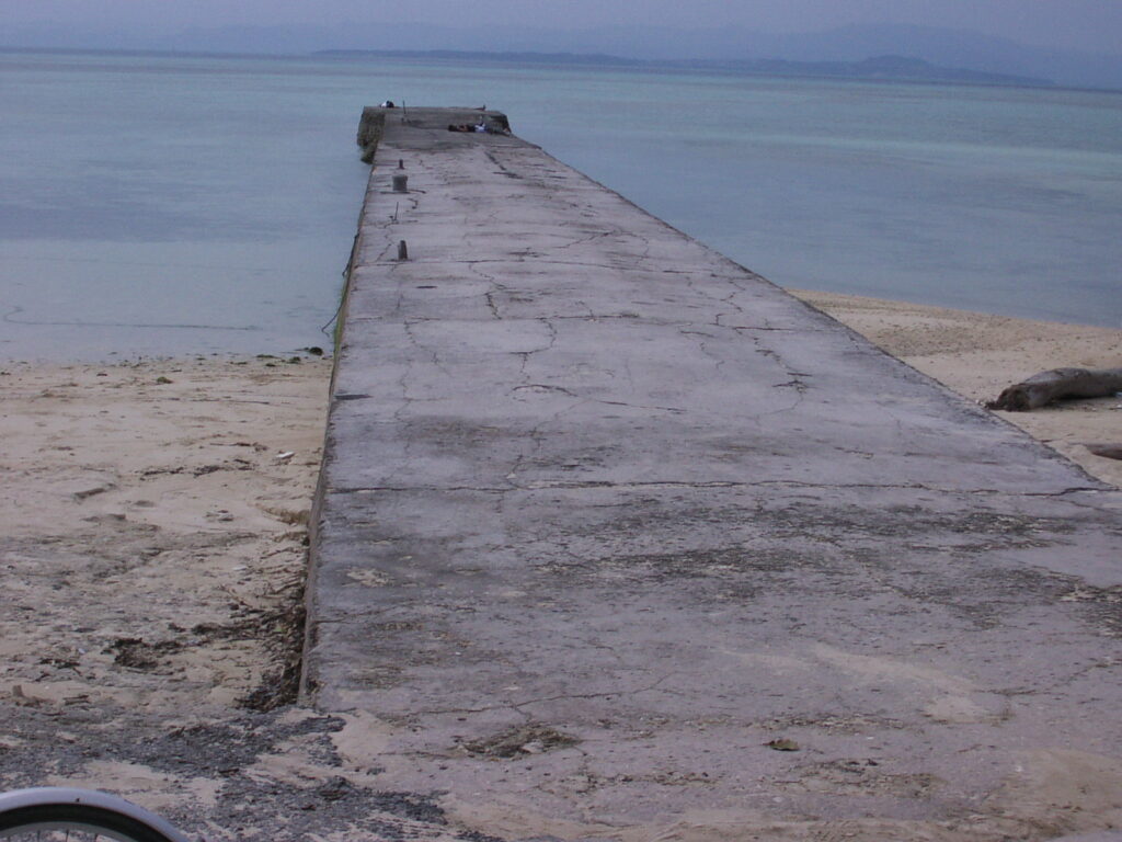 竹富島,浜,西桟橋