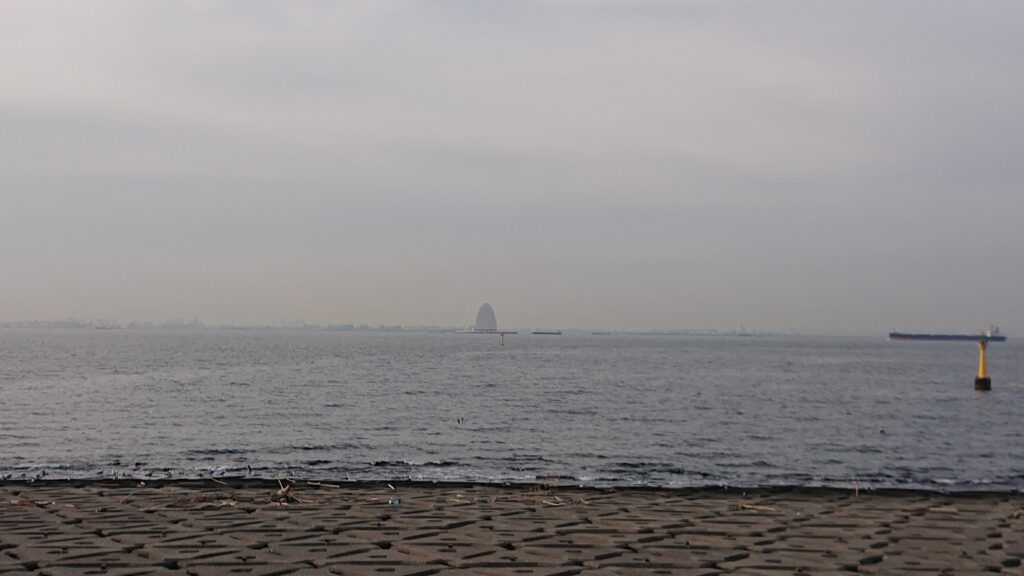 海ほたる 幕張 東京湾 眺め 高層ビル