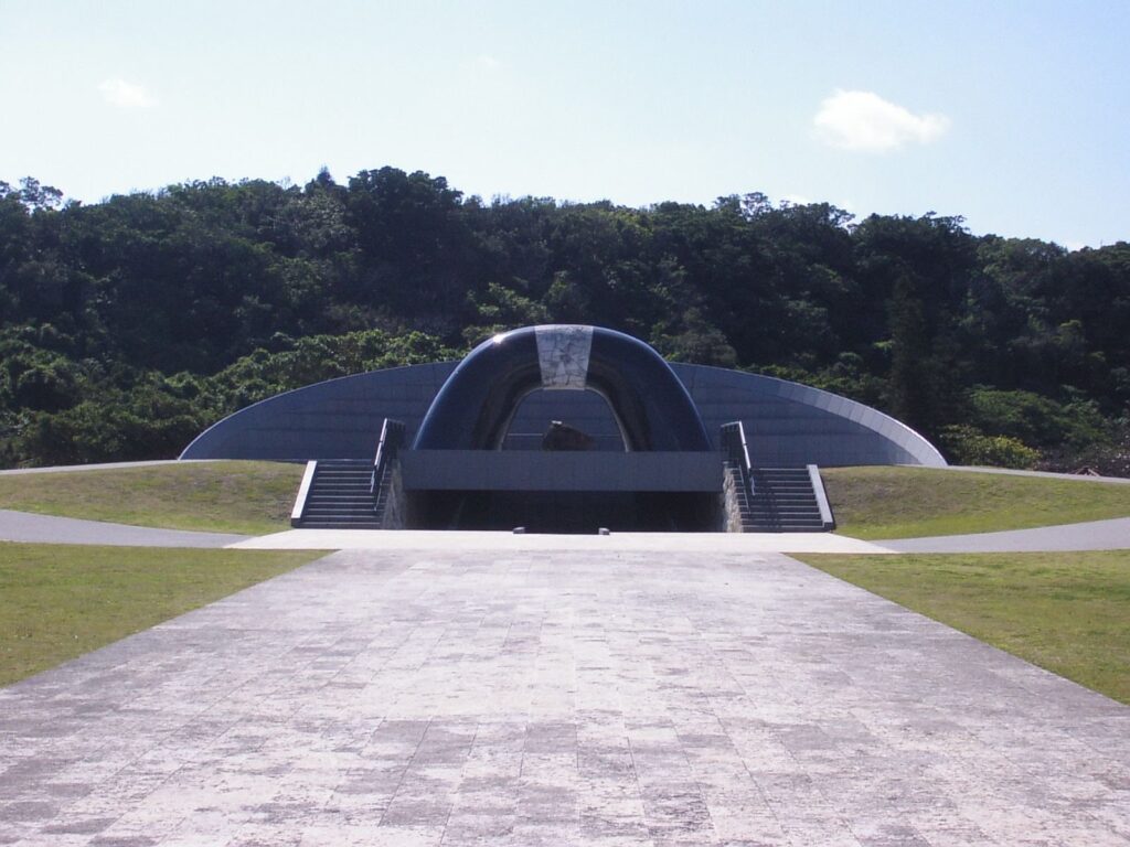 平和祈念公園の平和の丘