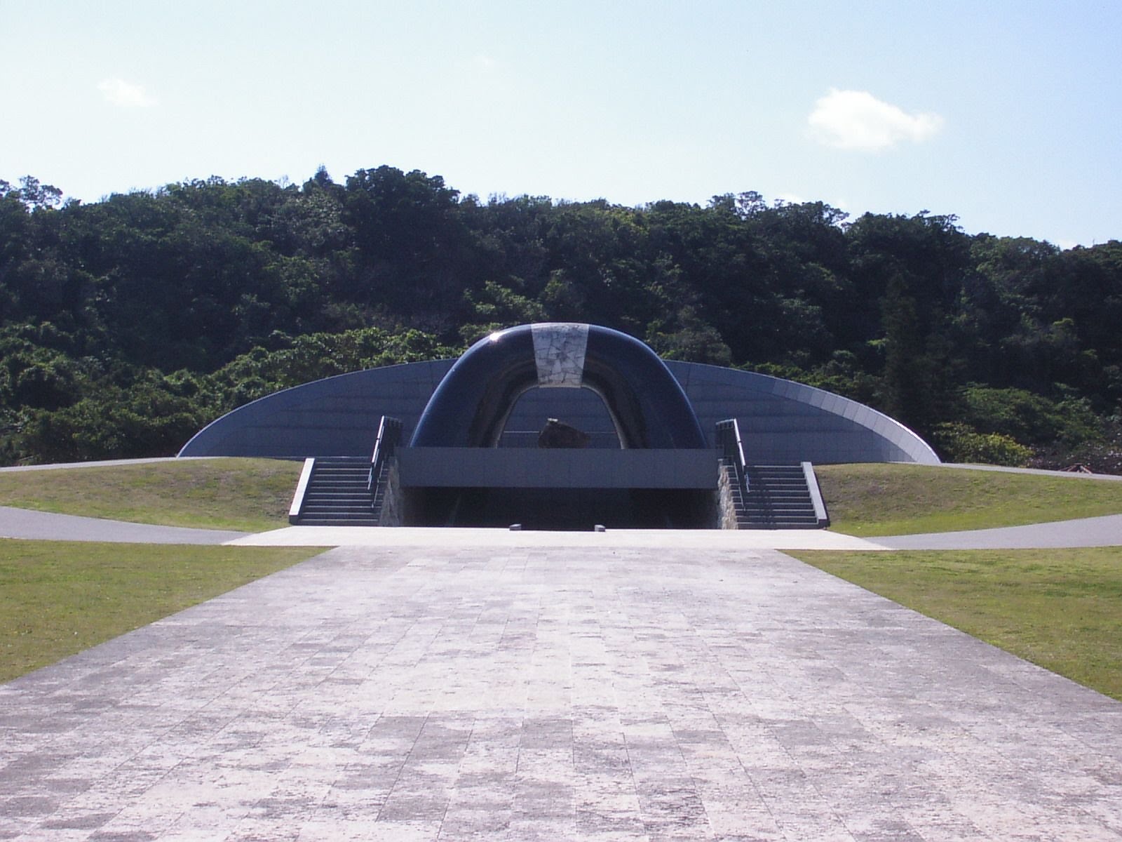 平和祈念公園の平和の丘