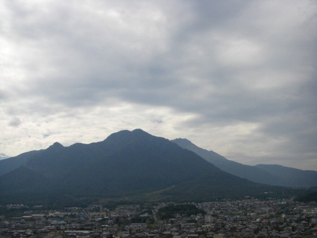 雲仙普賢岳（島原城より）