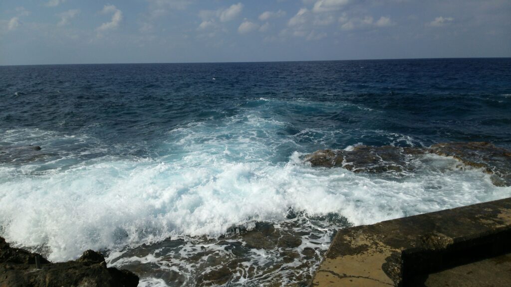 南大東島の海岸