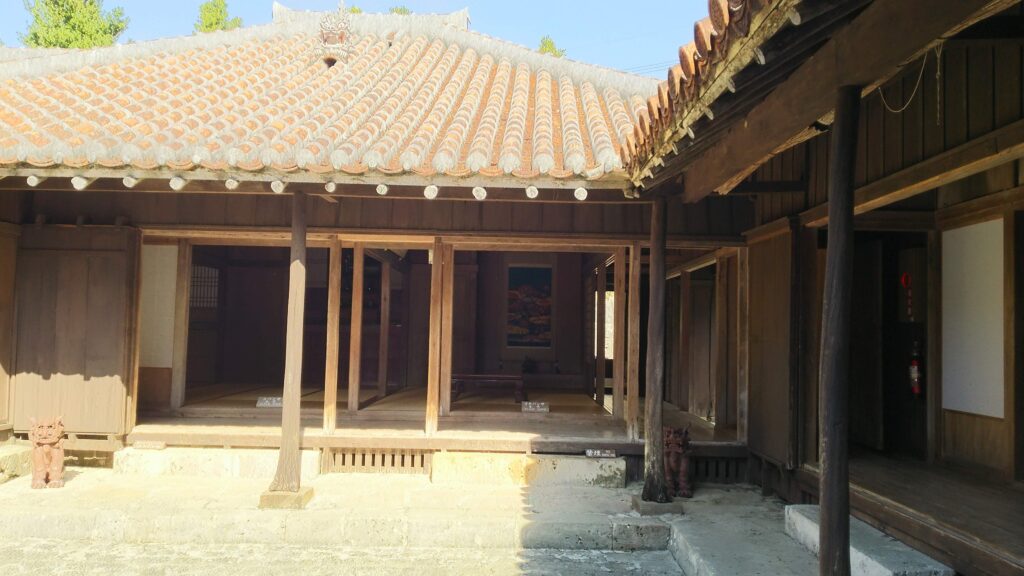 中村家住宅の内庭