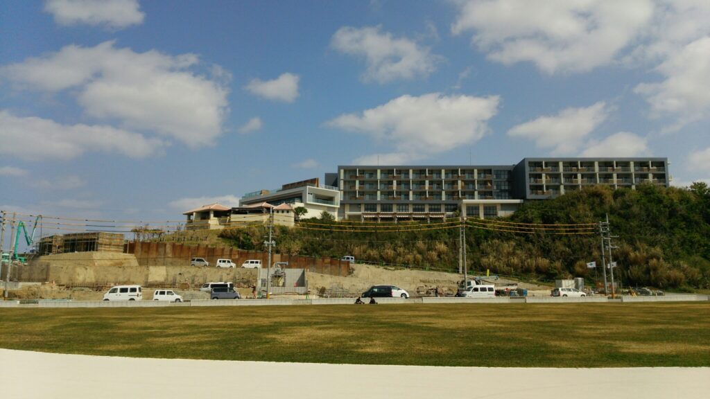 瀬長島絶賛リゾート化工事中！