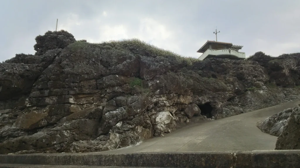 南大東島の塩屋プール入口