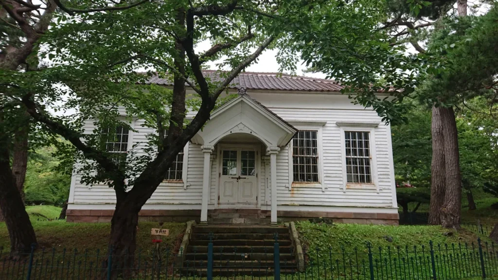 明治初期のアメリカ風建築「旧函館博物館一号」
